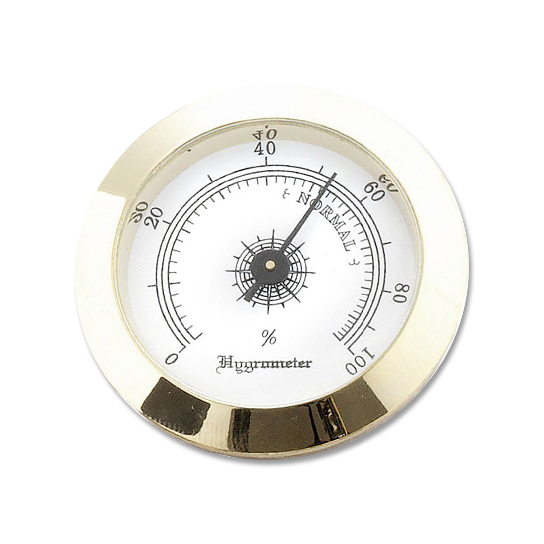 Humidorzubehör Hygrometer Goldin 5 cm