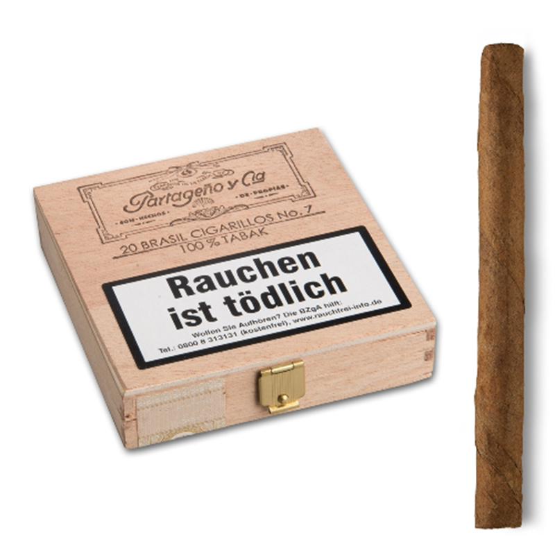 Partageno 7 Sumatra Zigarren 20er Kiste