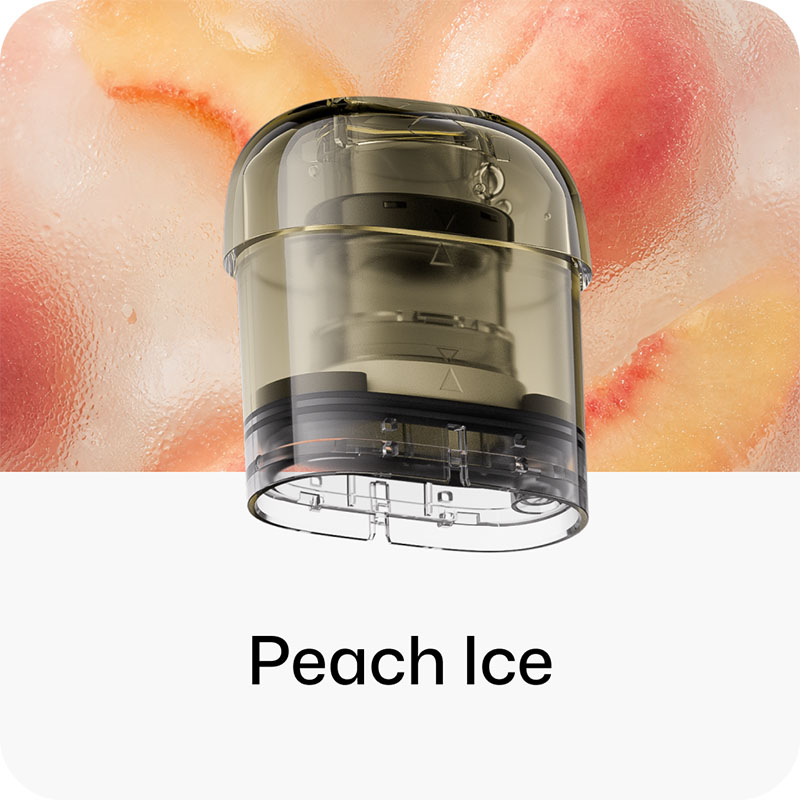 Grabit Max Peach Ice 20mg Prefilled Pods Packung