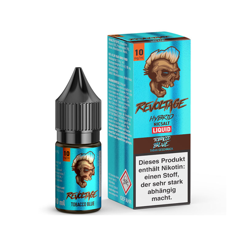 Revoltage Hybrid Nikotinsalz Liquid Tobacco Blue 10mg