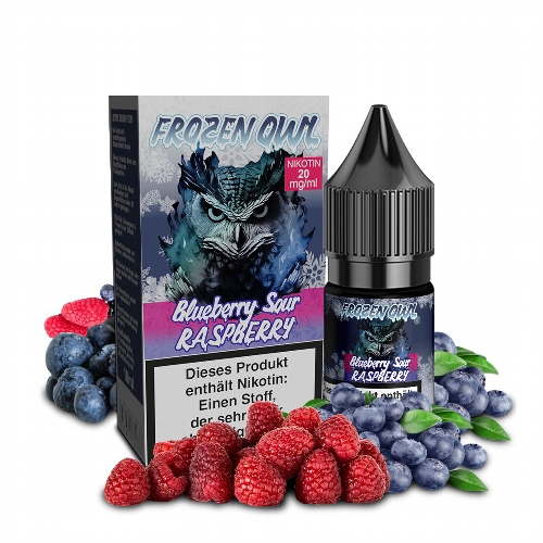 Frozen Owl Blueberry Sour Raspberry 20mg Nikotinsalz Liquid