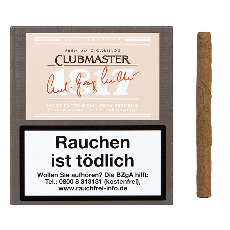 Clubmaster 1817 Premium Zigarillos Schachtel