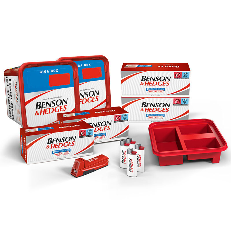 Benson & Hedges Volumentabak Eimer Kombi Aktion
