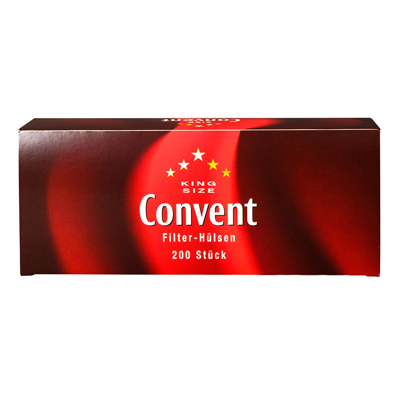 Convent Filterhülsen 200 Stück Packung