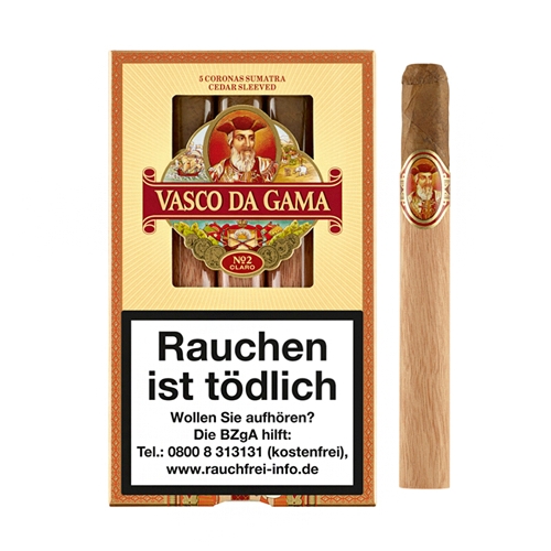 Vasco da Gama 922 Sumatra Zigarren Schachtel