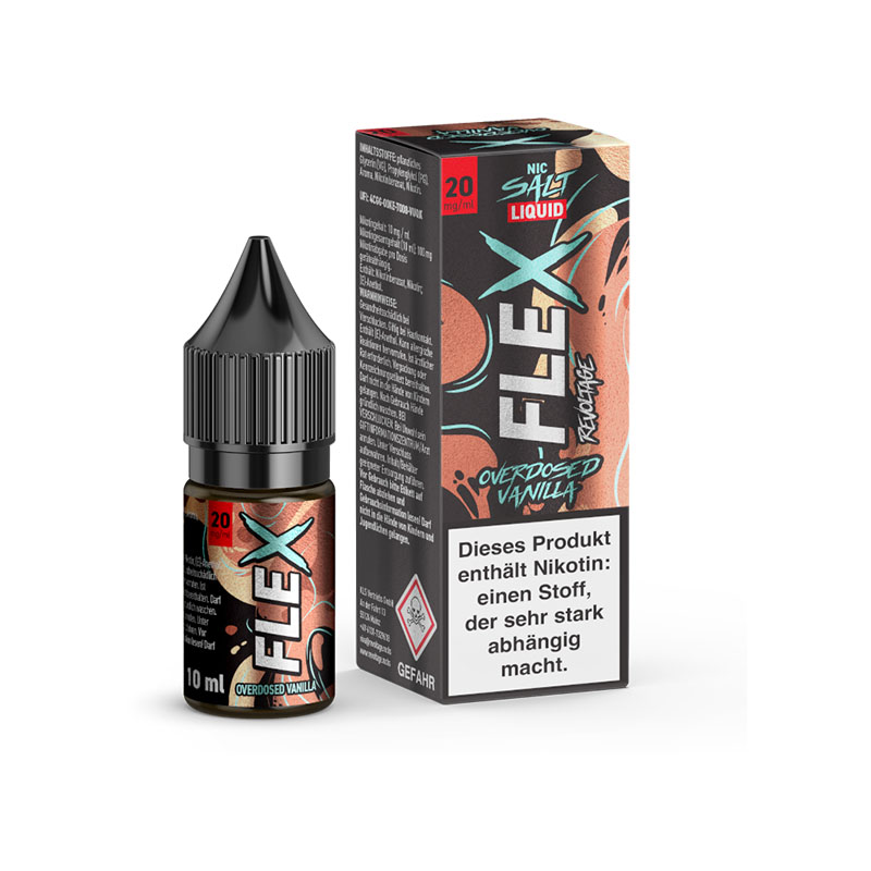 Revoltage Flex Overdosed Vanilla 20mg Liquid Flasche