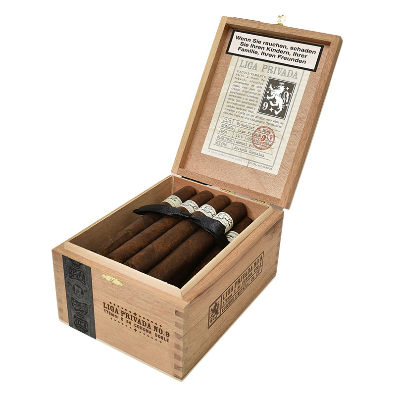 Drew Estate Liga Privada No 9 Corona Doble Zigarren Kiste