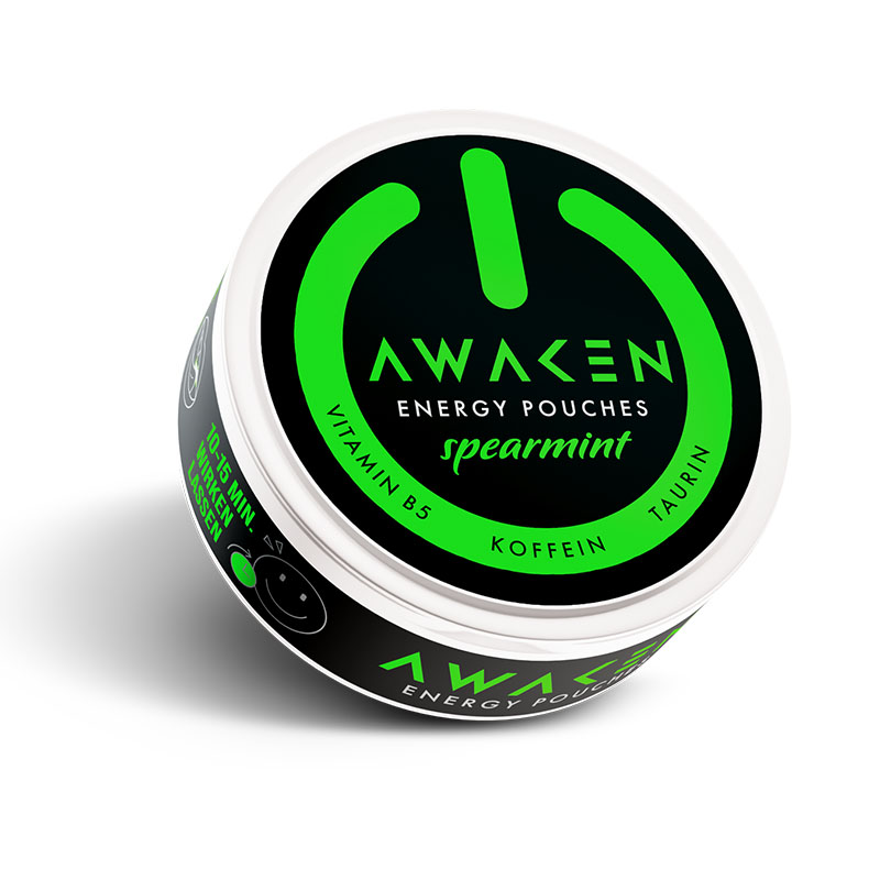 Awaken Energy Pouches Spearmint Dose