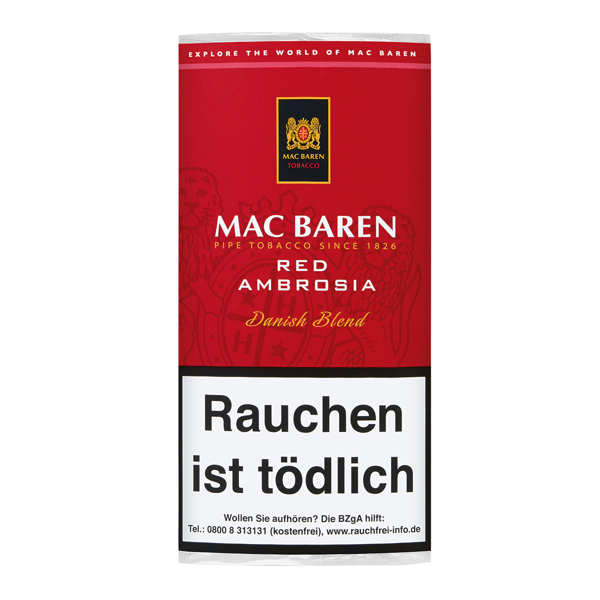 Mac Baren Red Ambrosia Pfeifentabak Pouch
