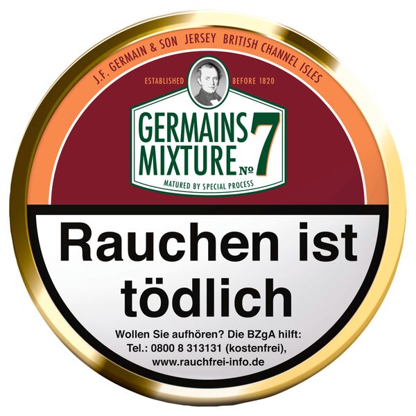 Germain's Mixture No. 7 Pfeifentabak Dose Small