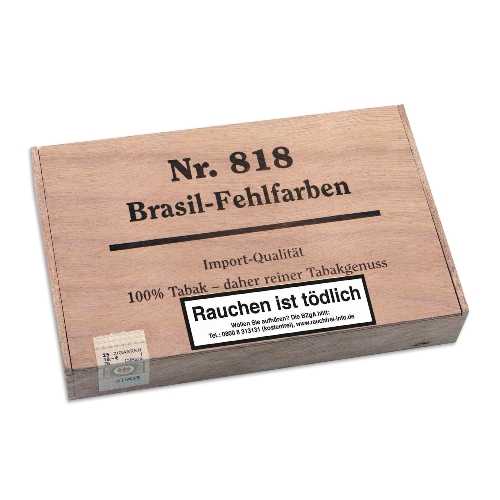 Fehlfarben 818 Brasil Zigarren 25er Kiste