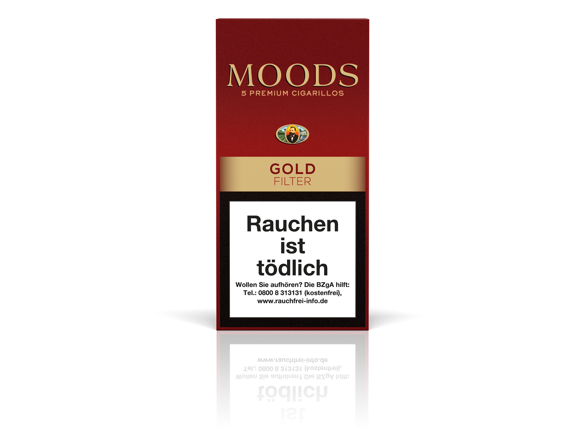 Dannemann Moods Gold Filter 5er Zigarillos Gebinde