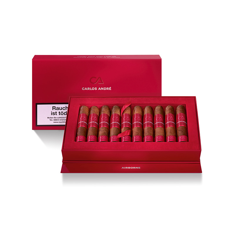 Carlos André Ariborne Short Robusto Zigarren Kiste