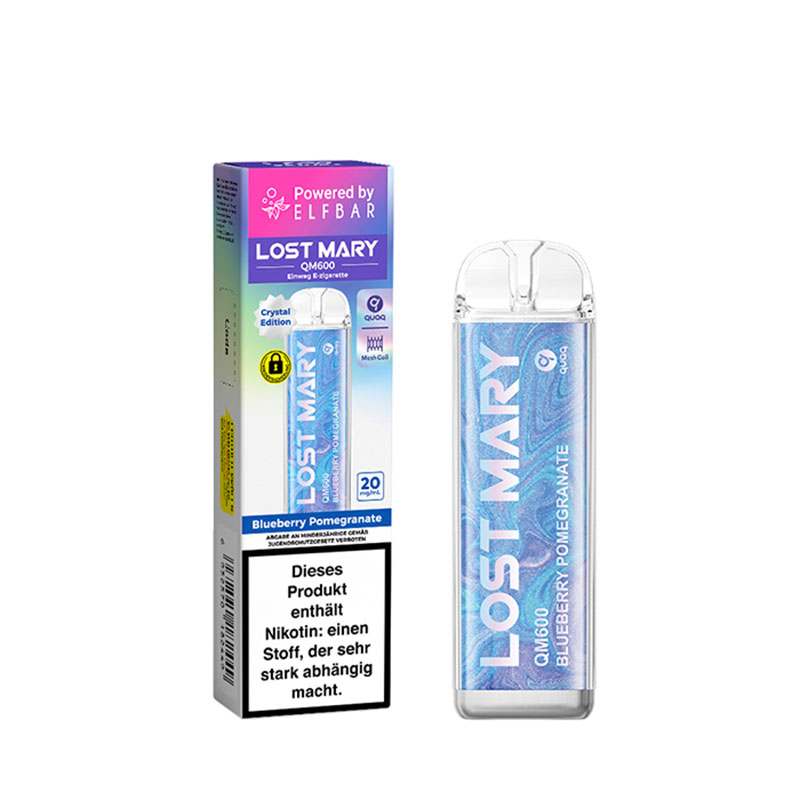 Lost Mary QM600 Blueberry Pomegranate 20mg Einweg E-Zigarette