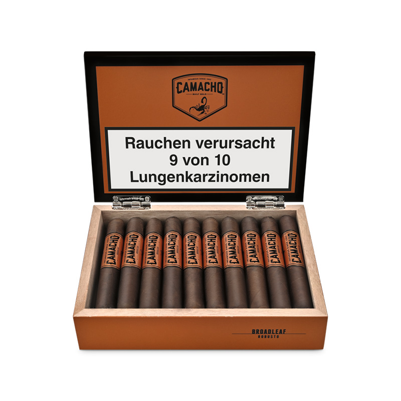 Camacho Broadleaf Robusto Zigarren Kiste
