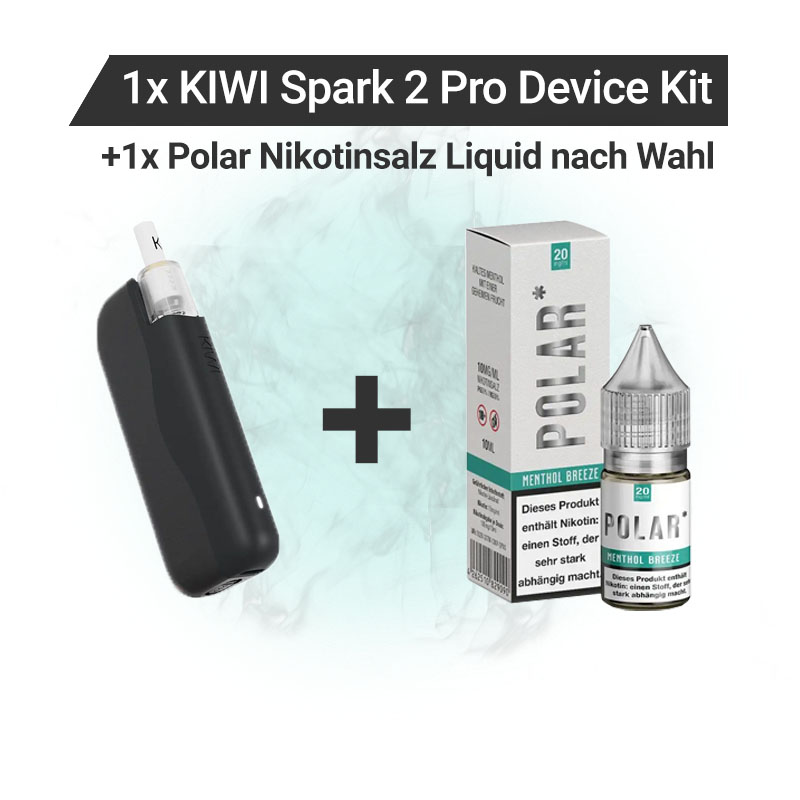 Kiwi Spark 2 Pro + Polar Liquid Aktion
