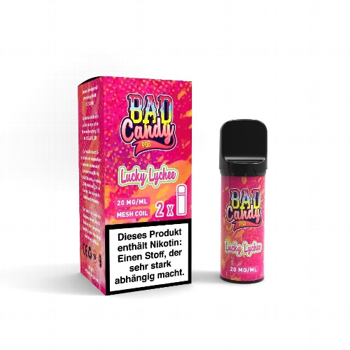 Bad Candy Lucky Lychee 20mg Prefilled Pods