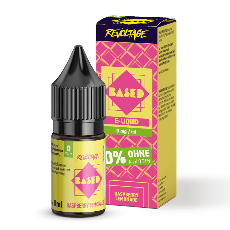 Revoltage Hybrid Based Raspberry Lemonade 0mg Nikotinsalz Liquid