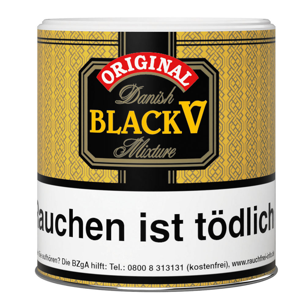 Danish Black V Pfeifentabak Dose