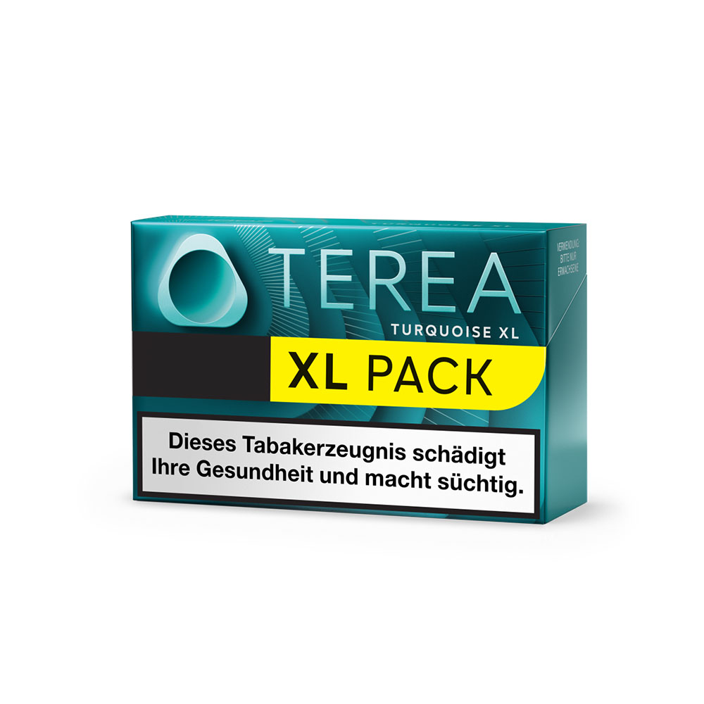 TEREA Sticks XL Turquoise Packung