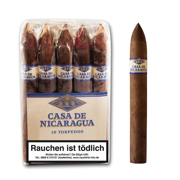 Casa de Nicaragua Torpedo Zigarren Bundle