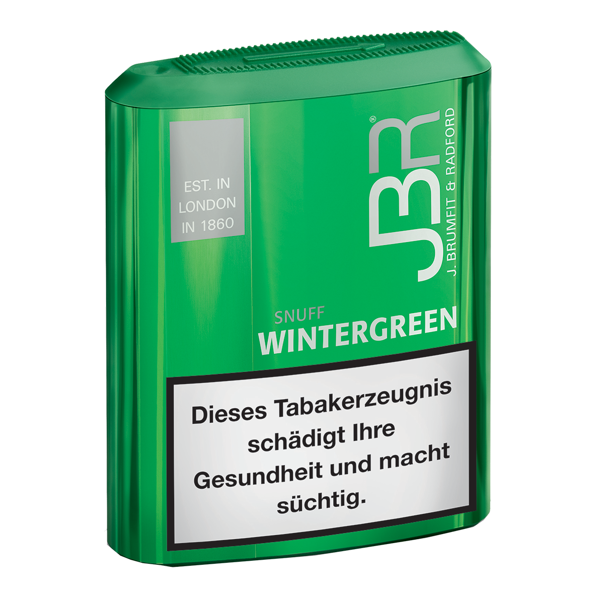 JBR Green Snuff Schnupftabak Dose