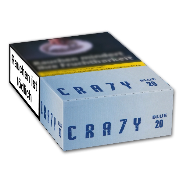 Crazy Blue Original Pack Zigaretten Stange