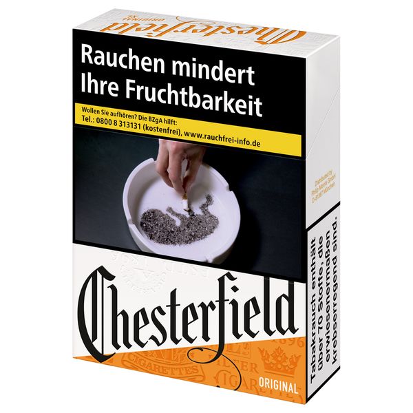 Chesterfield Original OP Zigaretten Schachtel