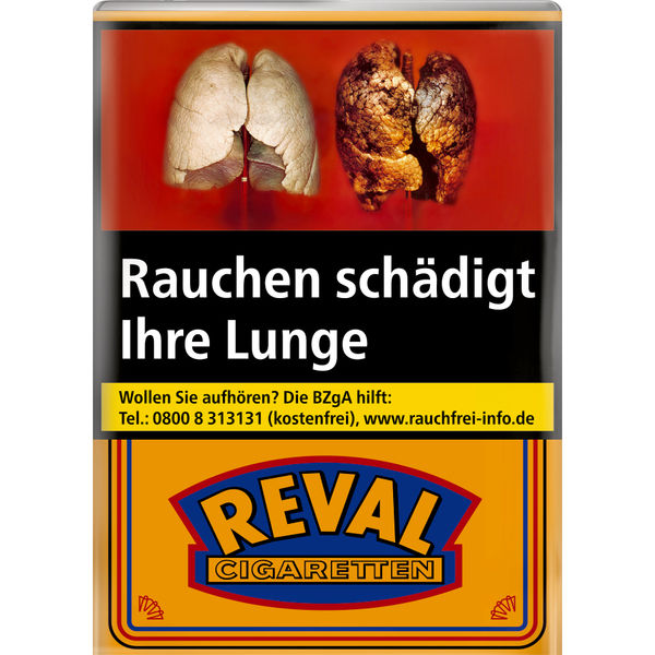 Reval ohne Filter Original Pack Zigaretten Stange