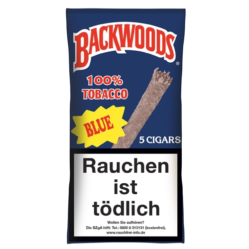 Backwoods Blue Vanilla Zigarillos 5er Packung