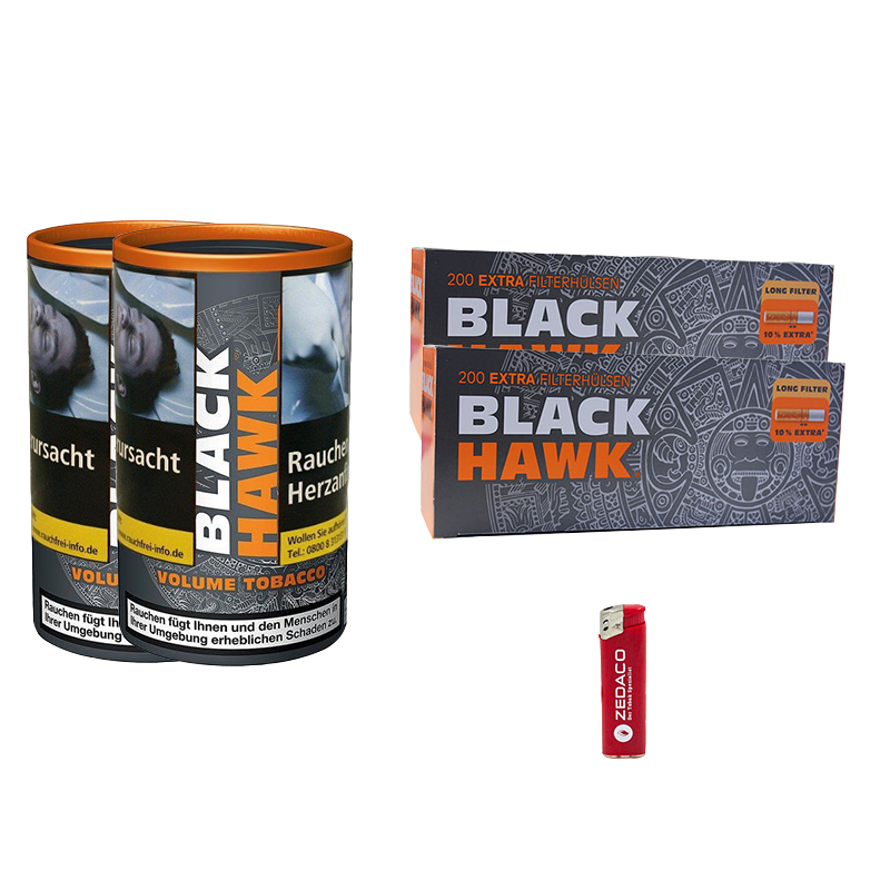 Black Hawk Volumentabak Dose XL Aktion Small