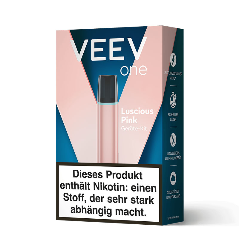 Veev One Luscious Pink Kit Device Packung Side