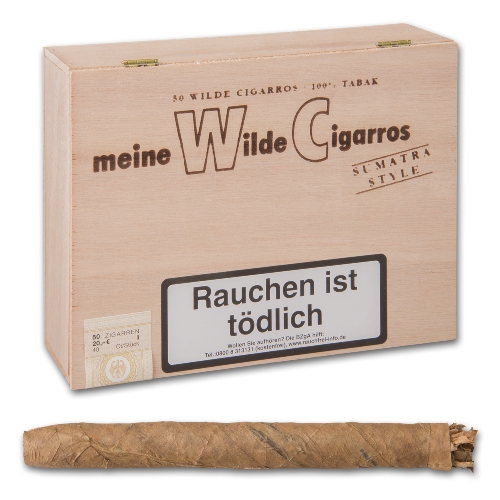 Meine Wilde Cigarros Sumatra Zigarren Kiste