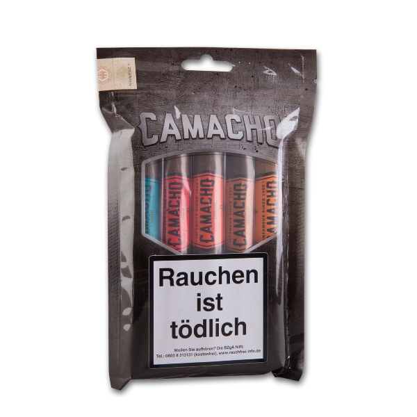Camacho Bold Five Assortment Toro Zigarren Beutel