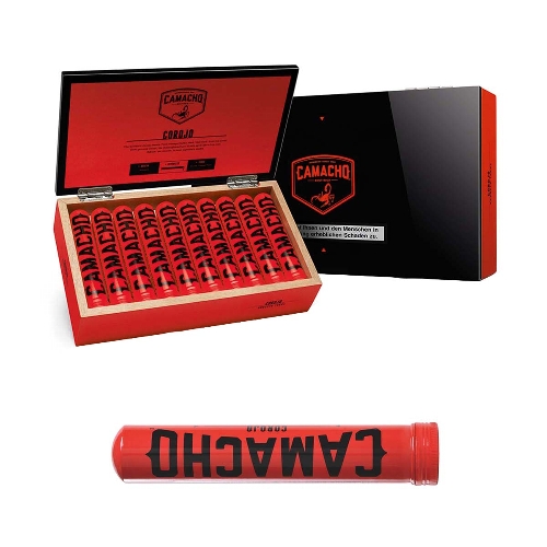 Camacho Corojo Robusto Tubos Zigarren Kiste