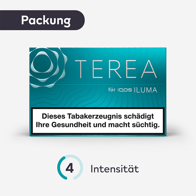 Terea Sticks Turquoise Schachtel
