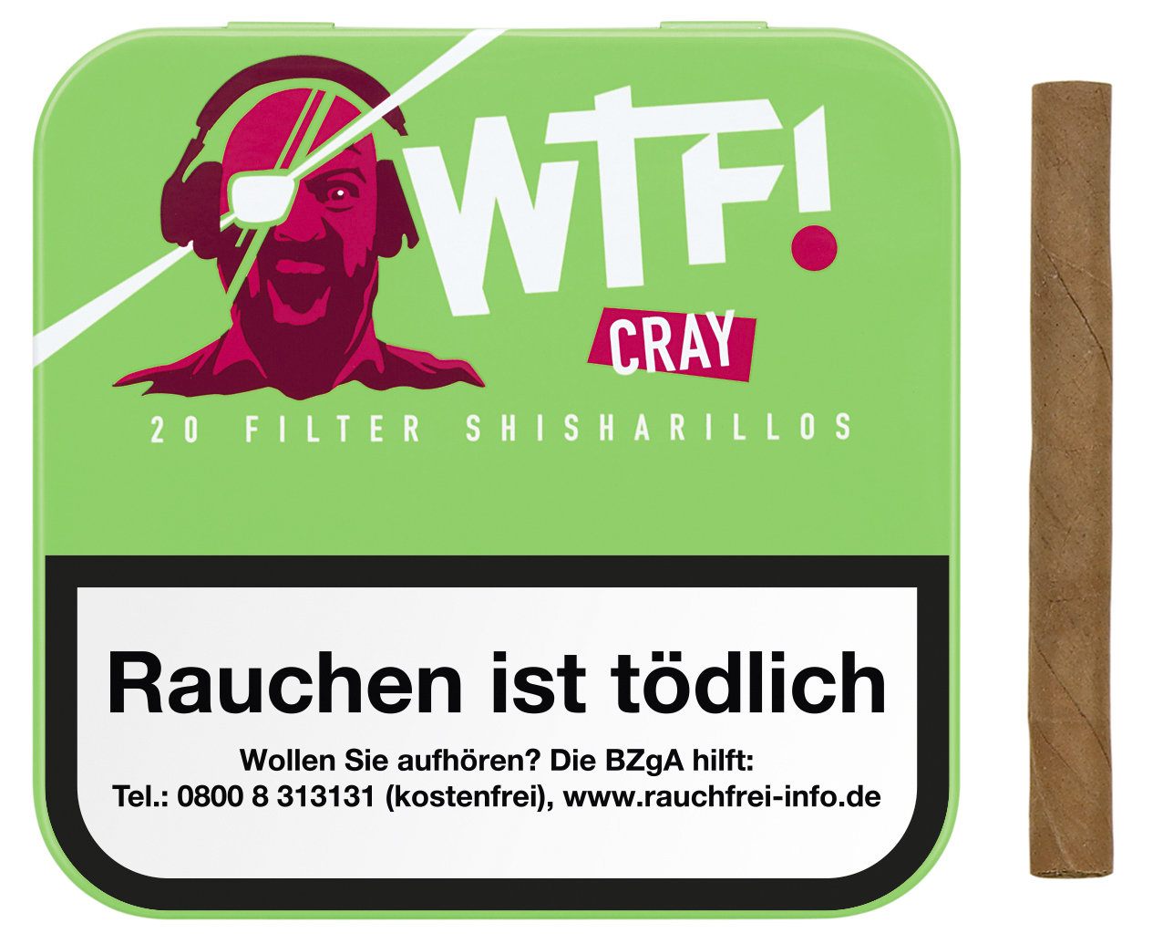 WTF! Cray 20er Shisharillo Gebinde