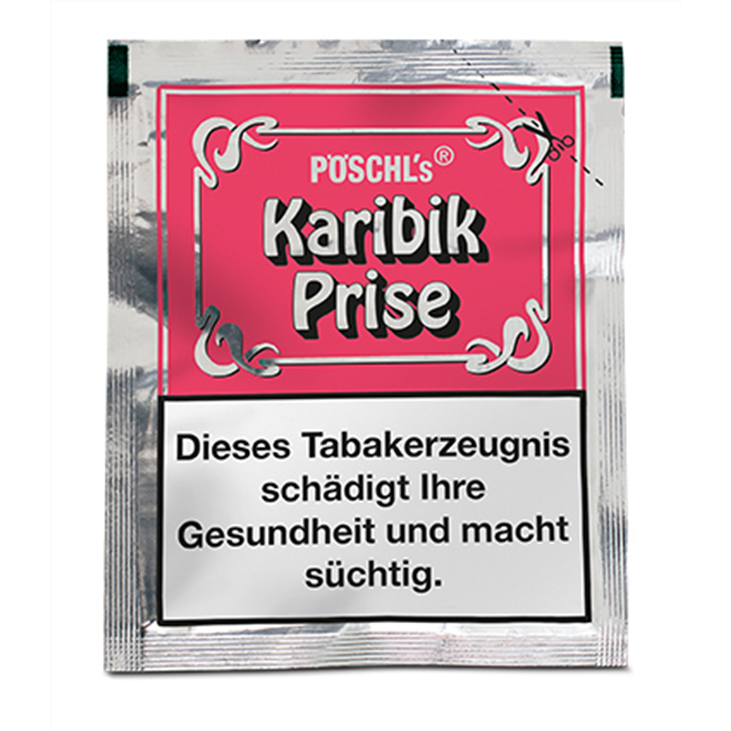 Pöschl Karibikprise Snuff Schnupftabak Packung