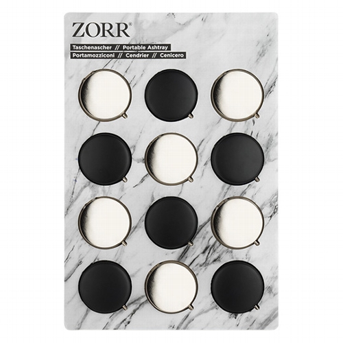 Zorr Silber / Schwarz Matt Taschenascher