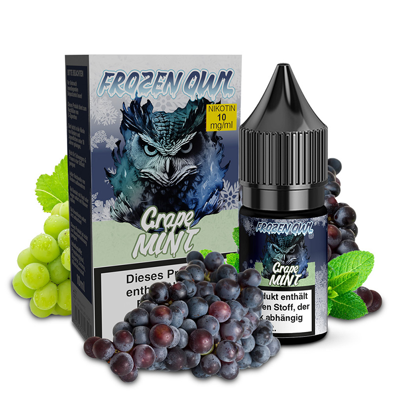 Frozen Owl Grape Mint 10mg Nikotinsalz Liquid