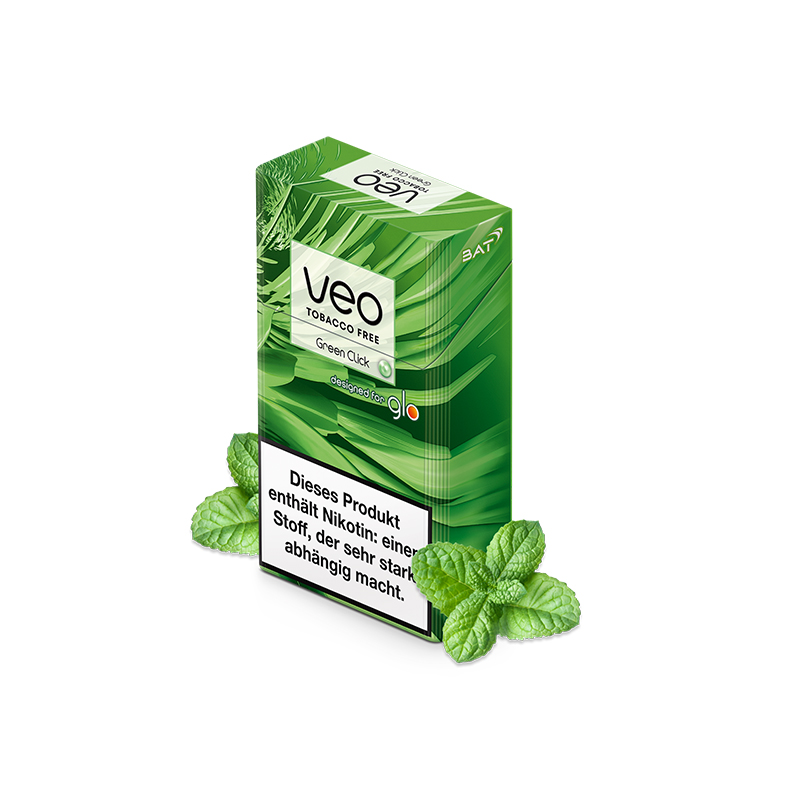 veo Green Click Sticks Schachtel