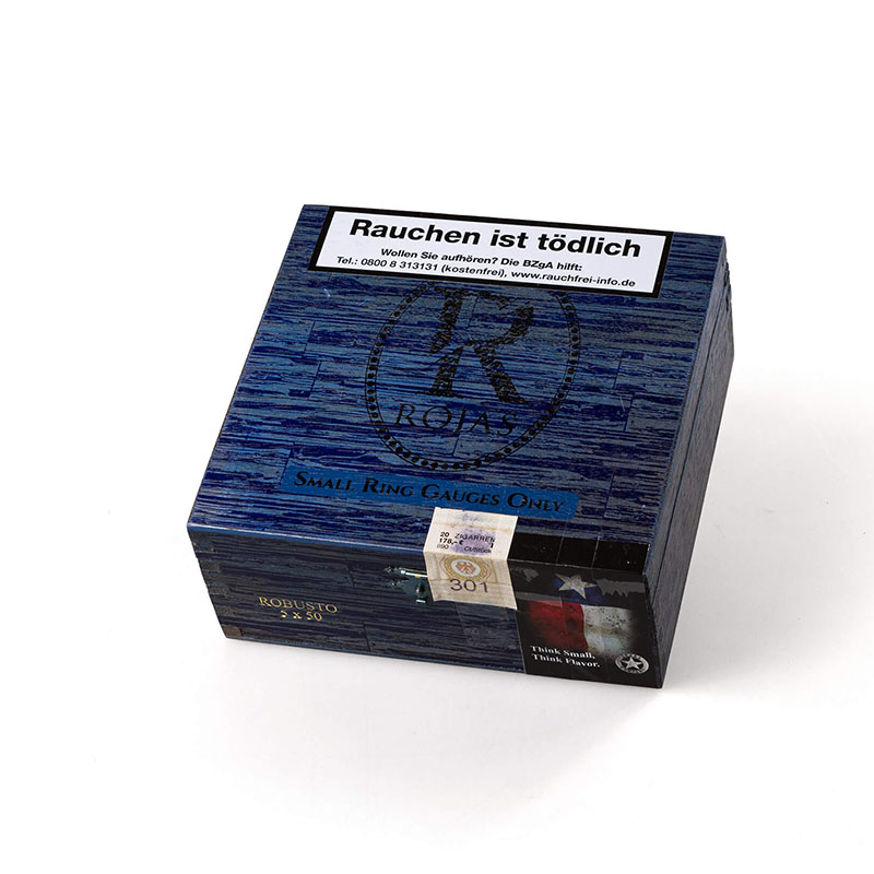 Rojas Bluebonnet Robusto Zigarren Kiste