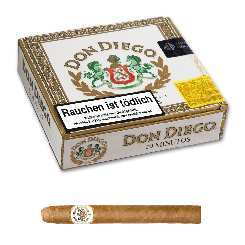 Don Diego Minutos Zigarren 20er Kiste