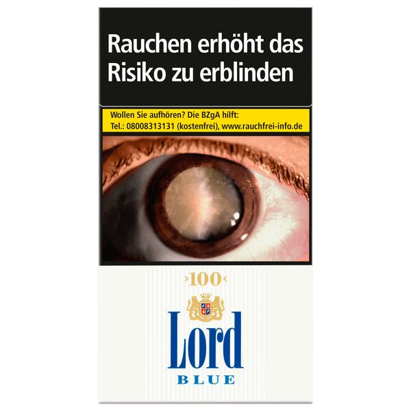 Lord Blue 100 OP Zigaretten Schachtel
