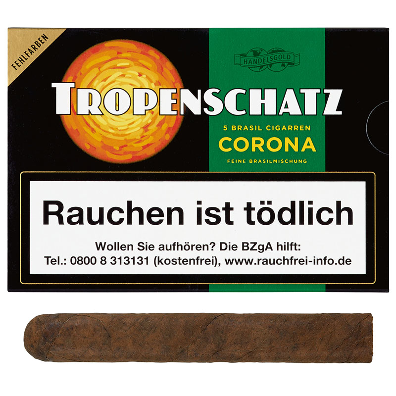 Tropenschatz Brasil 824F Zigarren Schachtel 2