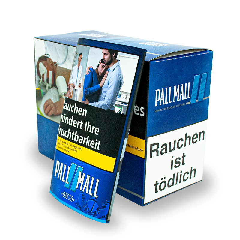Pall Mall Roll Blue Halfzware Tabak Gebinde