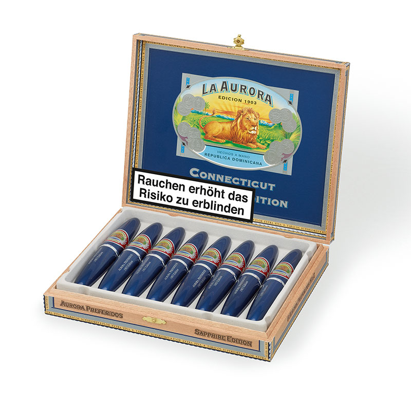 La Aurora Preferidos 1903 Sapphire Zigarren Tube Kiste