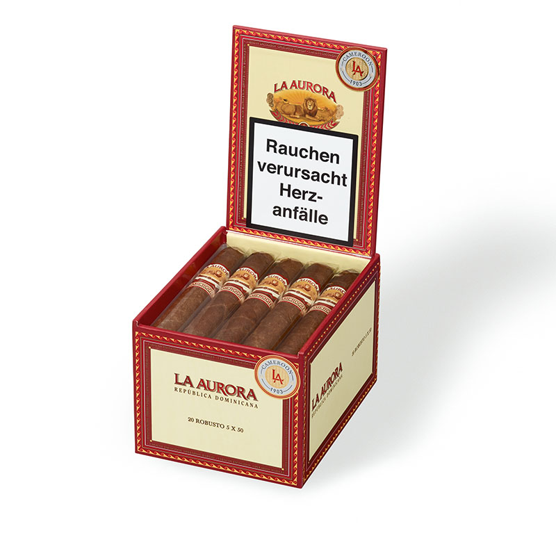 La Aurora 1903 Cameroon Robusto Zigarren Kiste