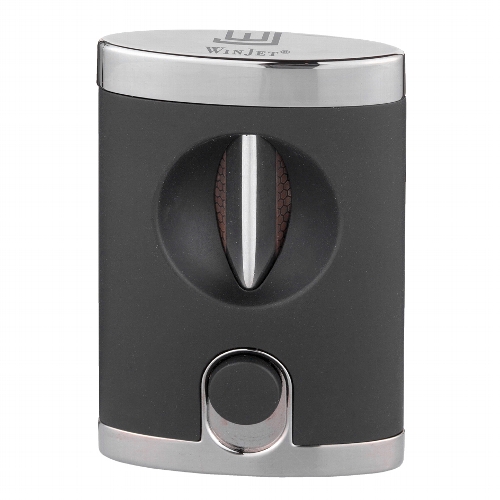 Winjet Kerb Schwarz Anthrazit Zigarrenabschneider
