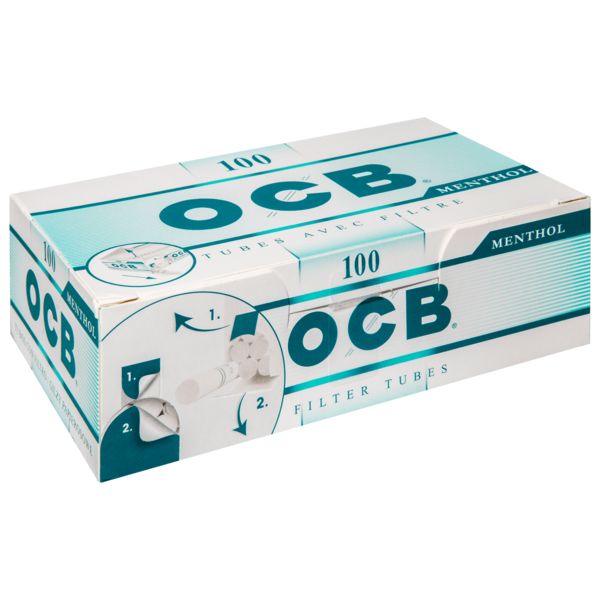 OCB Menthol Filterhülsen Packung